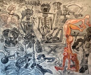 Habana 164x200 cm 2021 Huile sur toile