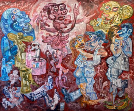 Joséphine 164x200 cm 2021 Huile sur toile
