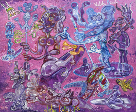 Aloha Kakahiaka 164x200 cm 2023 Oil on canvas