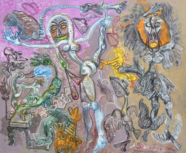 Swan Lake 164x200 cm 2023 Oil on canvas